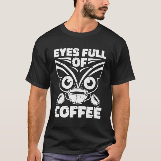 Koffee Owl T-shirt (Voorkant)