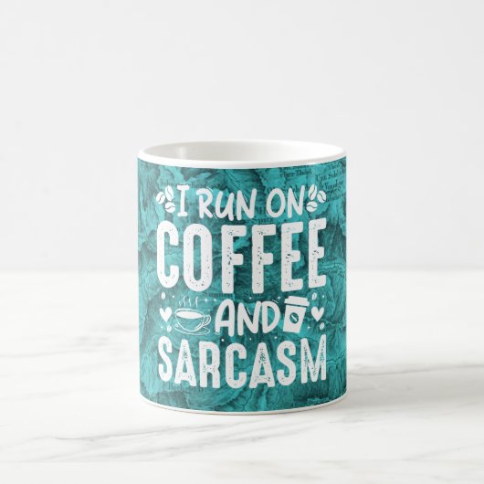 Koffee Sarcasm Topographic Map Blue Koffiemok (Center)