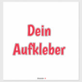 Koffer Aufkleber Sticker (Vel)