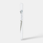 koffer met schattig telefoonnummer iPhone 15 case (Linkerkant)