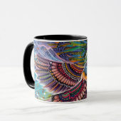koffer mug bird mok (Voorkant links)