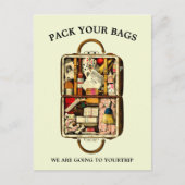 kofferbak reis Sjabloon (Voorkant)