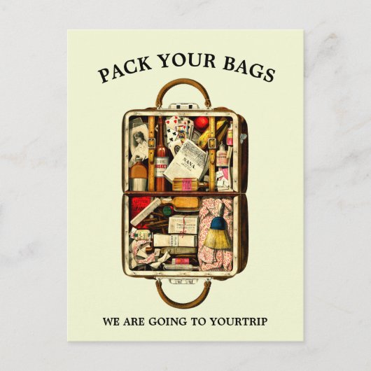  kofferbak reis Sjabloon (Voorkant)