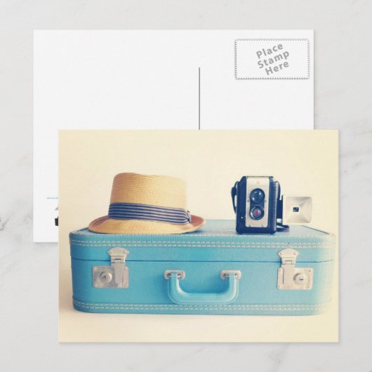  kofferblanco Briefkaart (Voorkant / Achterkant)