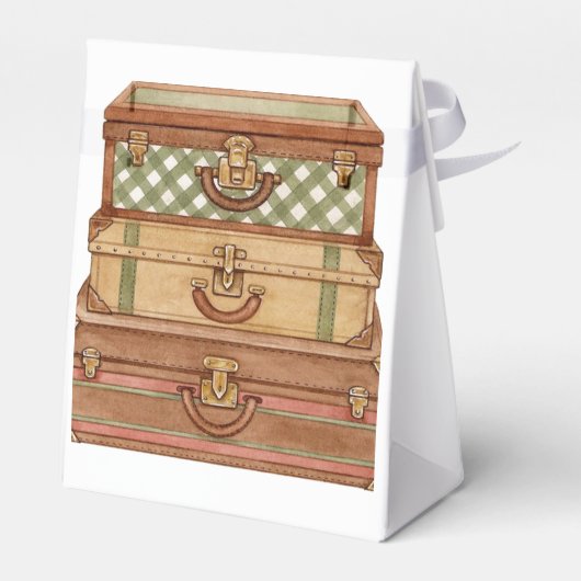  Koffers Shabby Chic Bedankdoosjes (Achterkant)