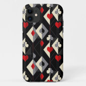 Koffers van speelkaarten in poker. Case-Mate iPhone case (Achterkant)