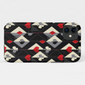 Koffers van speelkaarten in poker. Case-Mate iPhone case (Achterkant (horizontaal))