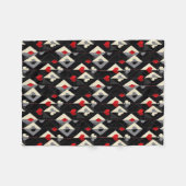 Koffers van speelkaarten in poker. fleece deken (Voorkant (Horizontaal))