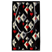 Koffers van speelkaarten in poker. klein cadeauzakje (Voorkant)