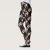 Koffers van speelkaarten in poker. leggings (Links)