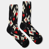 Koffers van speelkaarten in poker. sokken (Rechts)