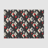 Koffers van speelkaarten in poker. tissuepapier (Voorkant)