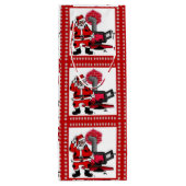 kofferstaart en steenkool Stove Burner Wine Gift Wijn Cadeautas (Achterkant)