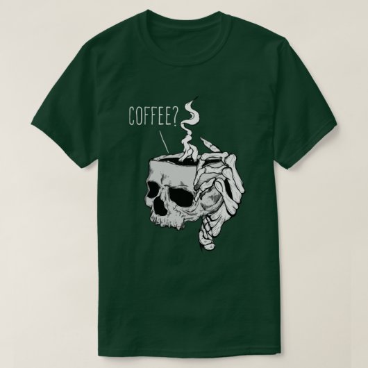Koffie1 T-shirt (Design voorkant)