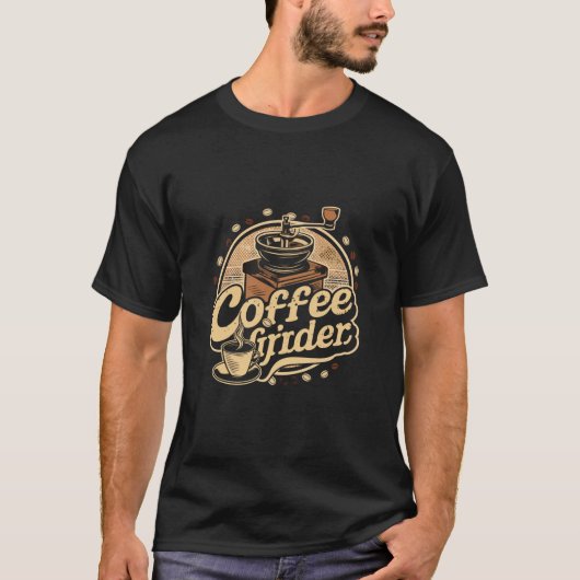 Koffie 04 t-shirt (Voorkant)