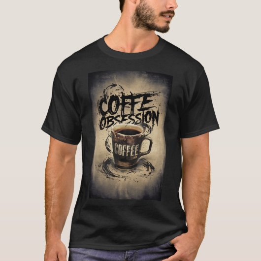 Koffie 05 t-shirt (Voorkant)