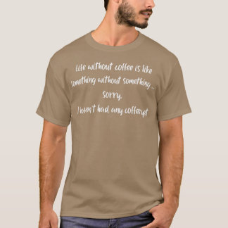 koffie 2 t-shirt