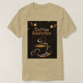 Koffie 8 t-shirt (Design voorkant)