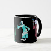 Koffie aan mok (Voorkant rechts)