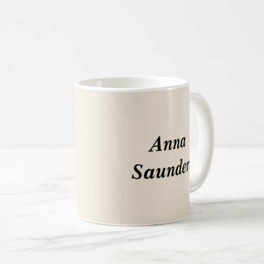 Koffie-aangedreven dirigent muzikant koffiemok (Voorkant rechts)