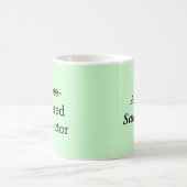 Koffie-aangedreven dirigent muzikant koffiemok (Center)