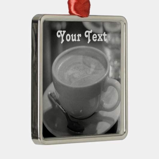 Koffie - Aangepast Ornament (Rechts)