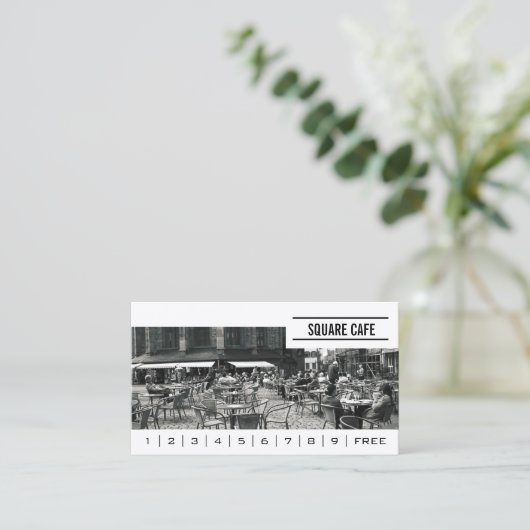 Koffie Aangepaste fotobanner Loyalty kopen (Staand voorkant)