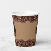 Koffie Aangepaste papierbekertjes voor bedrijfsnaa Papieren Bekers (Links)