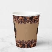 Koffie Aangepaste papierbekertjes voor bedrijfsnaa Papieren Bekers (Rechts)