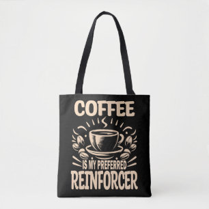 Koffie ABA Therapeut Autisme Gedragsanalist Tote Bag