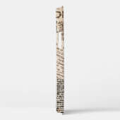 Koffie Abstract koffiepatroon op bruine achtergron Case-Mate iPhone Case (Achterkant / Rechts)