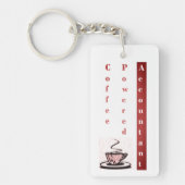 "Koffie-accountant" Sleutelhanger (Voorkant)