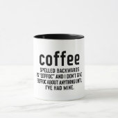 Koffie Achterkant Mok (Midden)