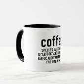 Koffie Achterkant Mok (Voorkant links)