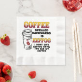 Koffie Achterkant Servet (Insitu)