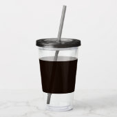 koffie acryl drinkbeker (Achterkant)