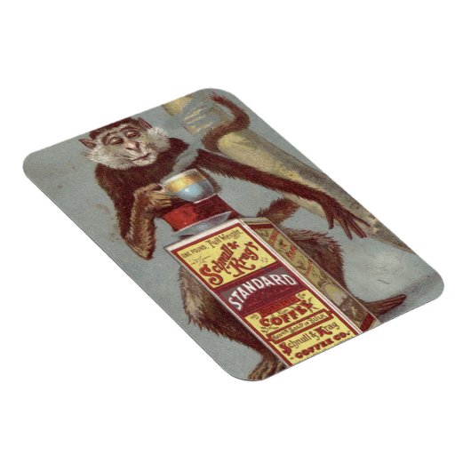  koffie-advertentie magneet (Rechterzijde)