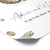 Koffie: advies en wensen voor Passen getrouwd Poster (Hoek)