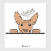 Koffie? AHT VinylSticker Sticker (Vel)