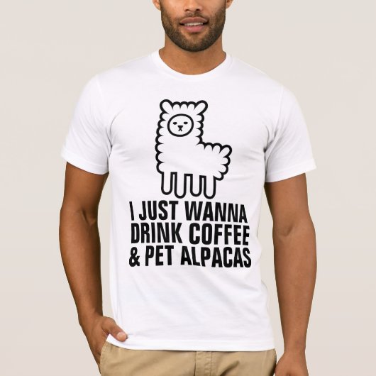 KOFFIE & ALPACAS T-Shirts (Voorkant)