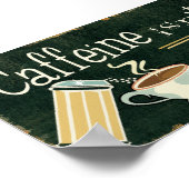 Koffie als vitamine 2 poster (Hoek)