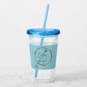 Koffie alsjeblieft acryl drinkbeker (Achterkant)