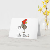 Koffie alsjeblieft kaart (Gele Bloem)