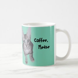 Koffie alsjeblieft Kat Koffiemok