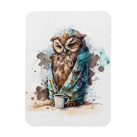 Koffie alsjeblieft magneet (Verticaal)