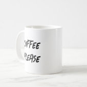 Koffie Alsjeblieft Mok (Voorkant links)