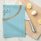 Koffie alsjeblieft theedoek (Quarter Fold)