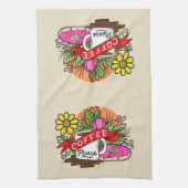 Koffie alsjeblieft theedoek (Verticaal)