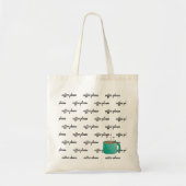 Koffie alsjeblieft tote bag (Voorkant)