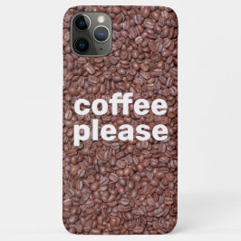 Koffie alstublieft Case-Mate iPhone case